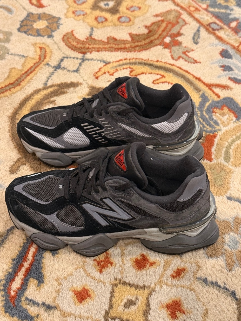 New Balance 9060 Athletic Shoe - Black / Castlerock / Raincloud